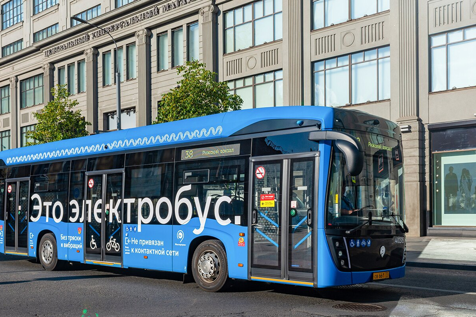 Карта электробусов москвы