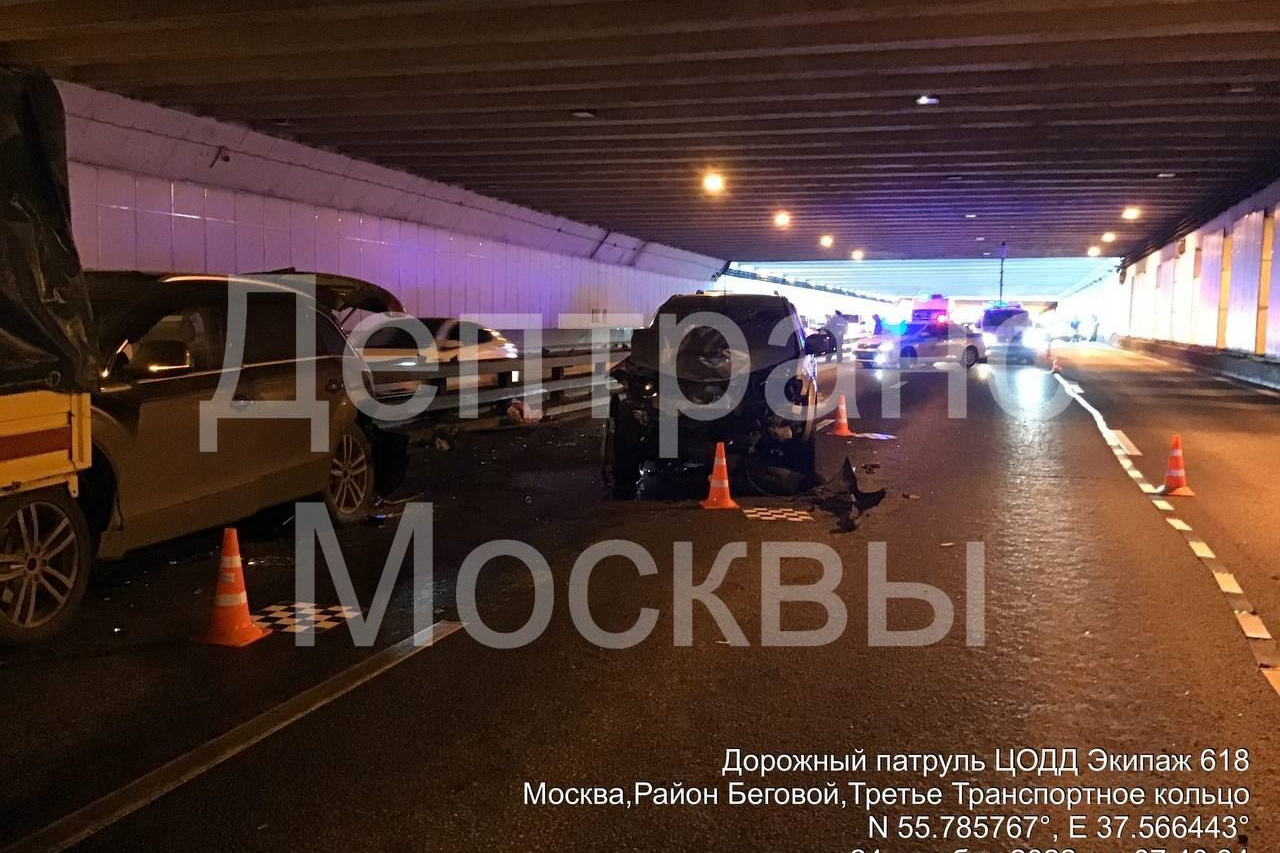 сбили человека в москве