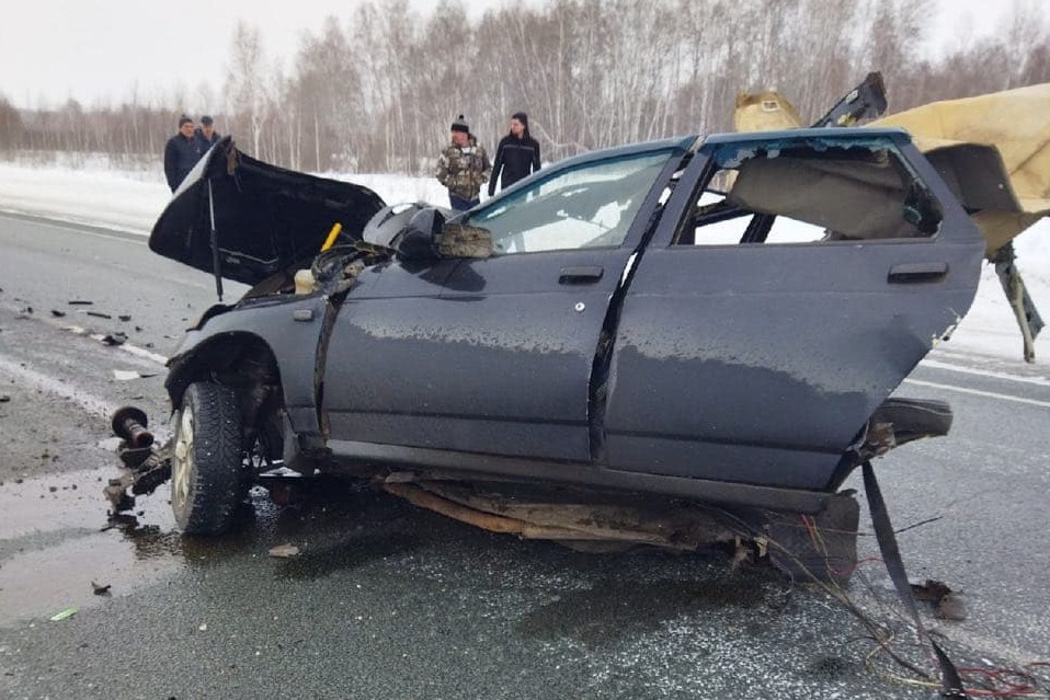 Аварии автомобилей в сильный Мороз