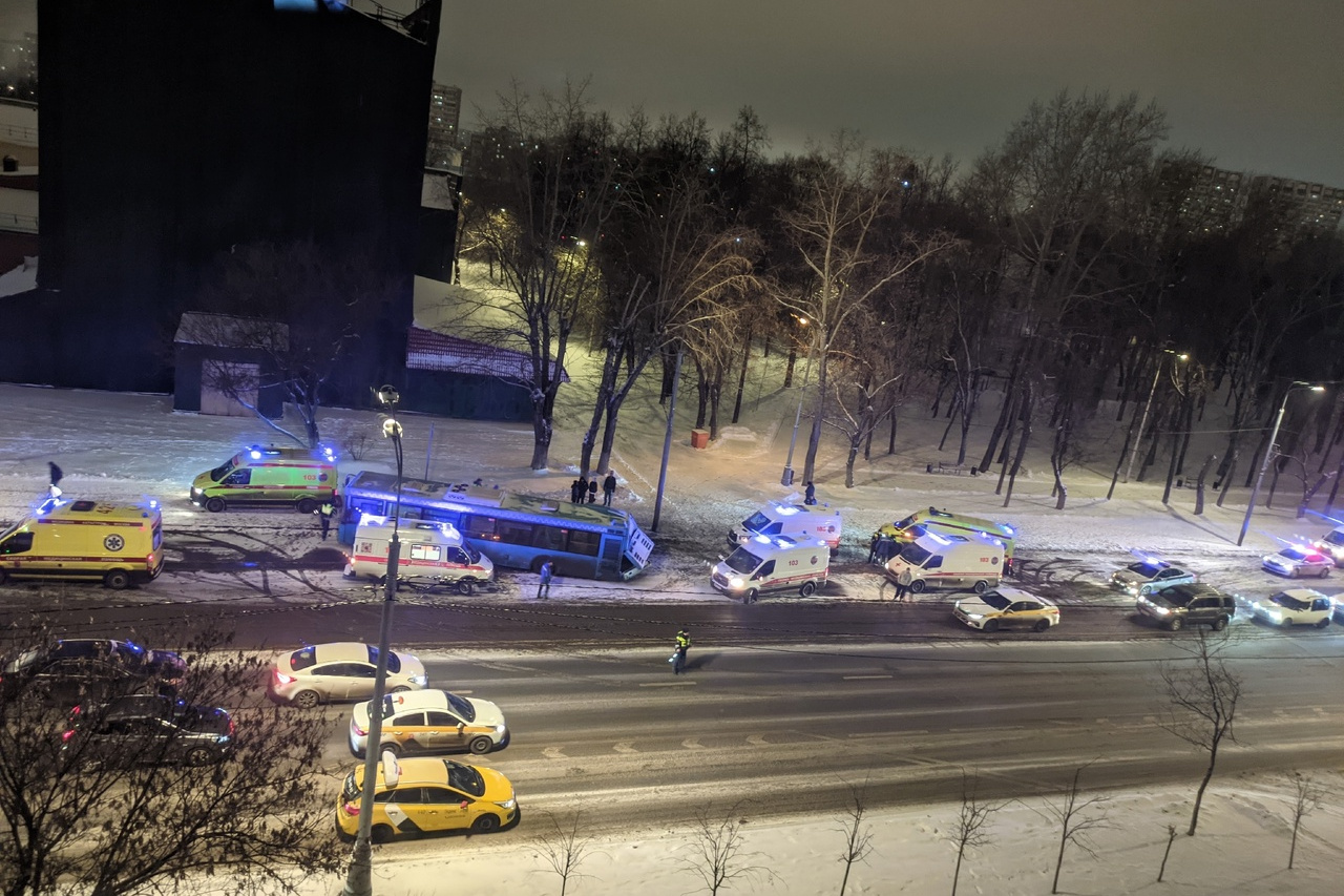 авария на сегодня в москве