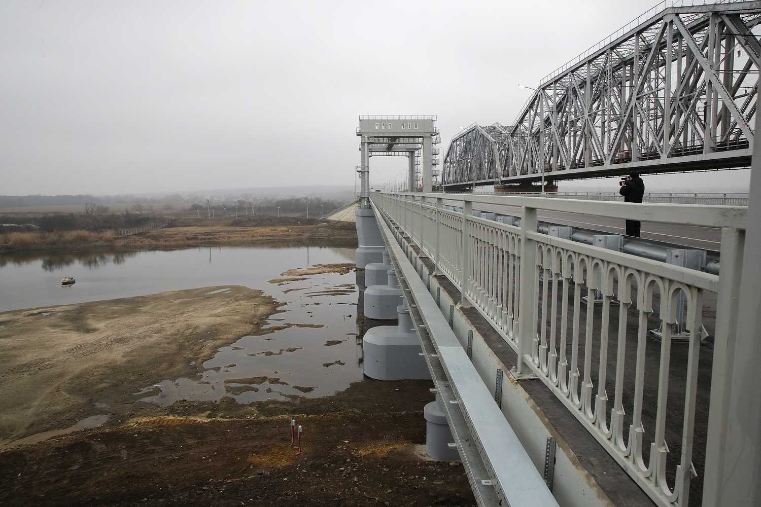 Мост через реку Северский Донец