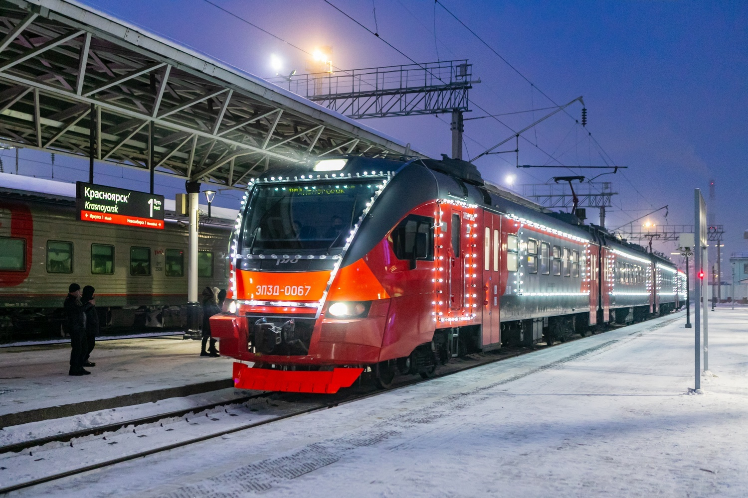 поезд красноярск москва