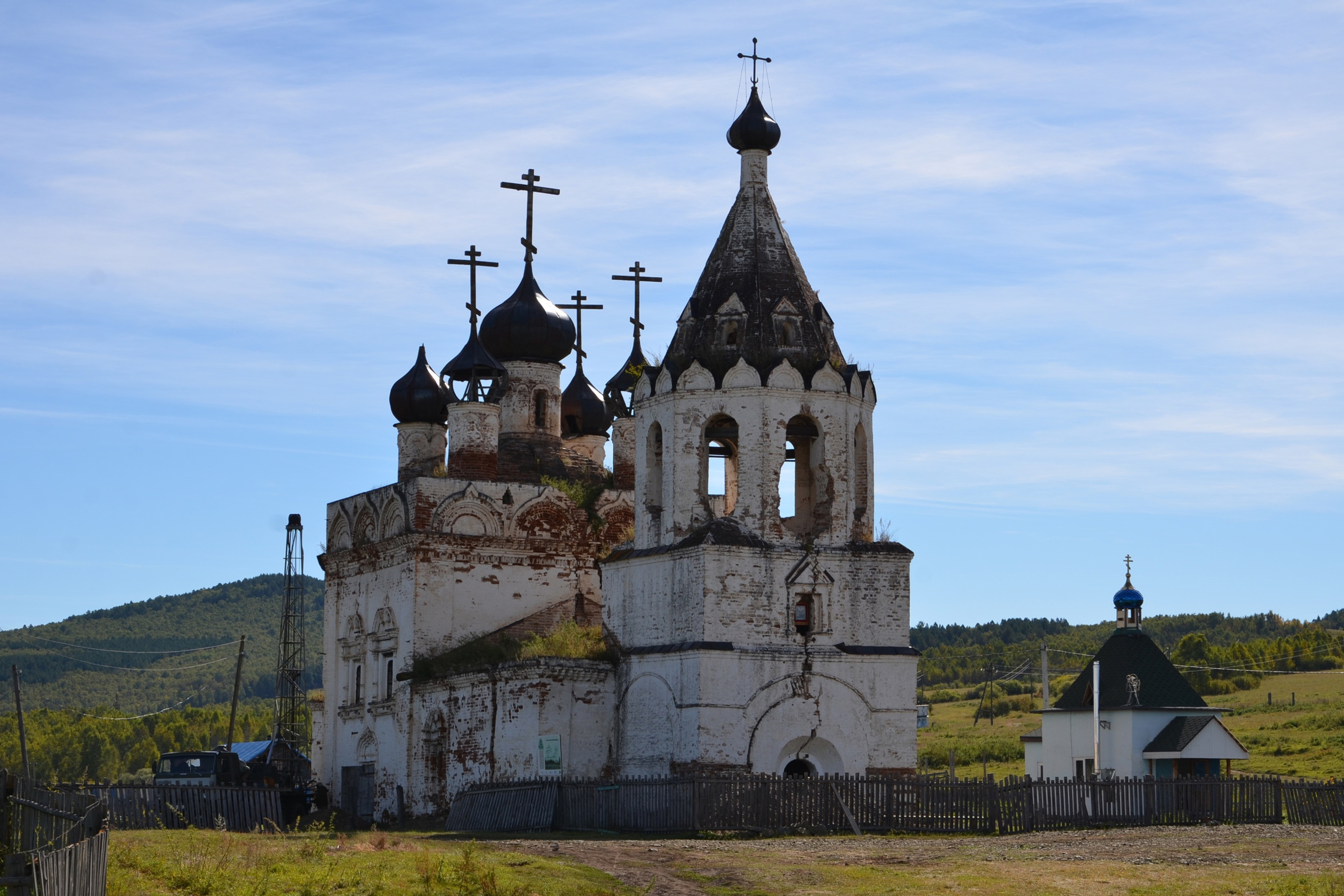 Успенская Церковь в Калинино Забайкальский край