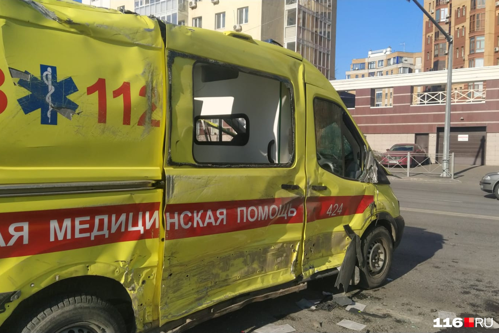 ДТП скорой помощи сегодня Казань