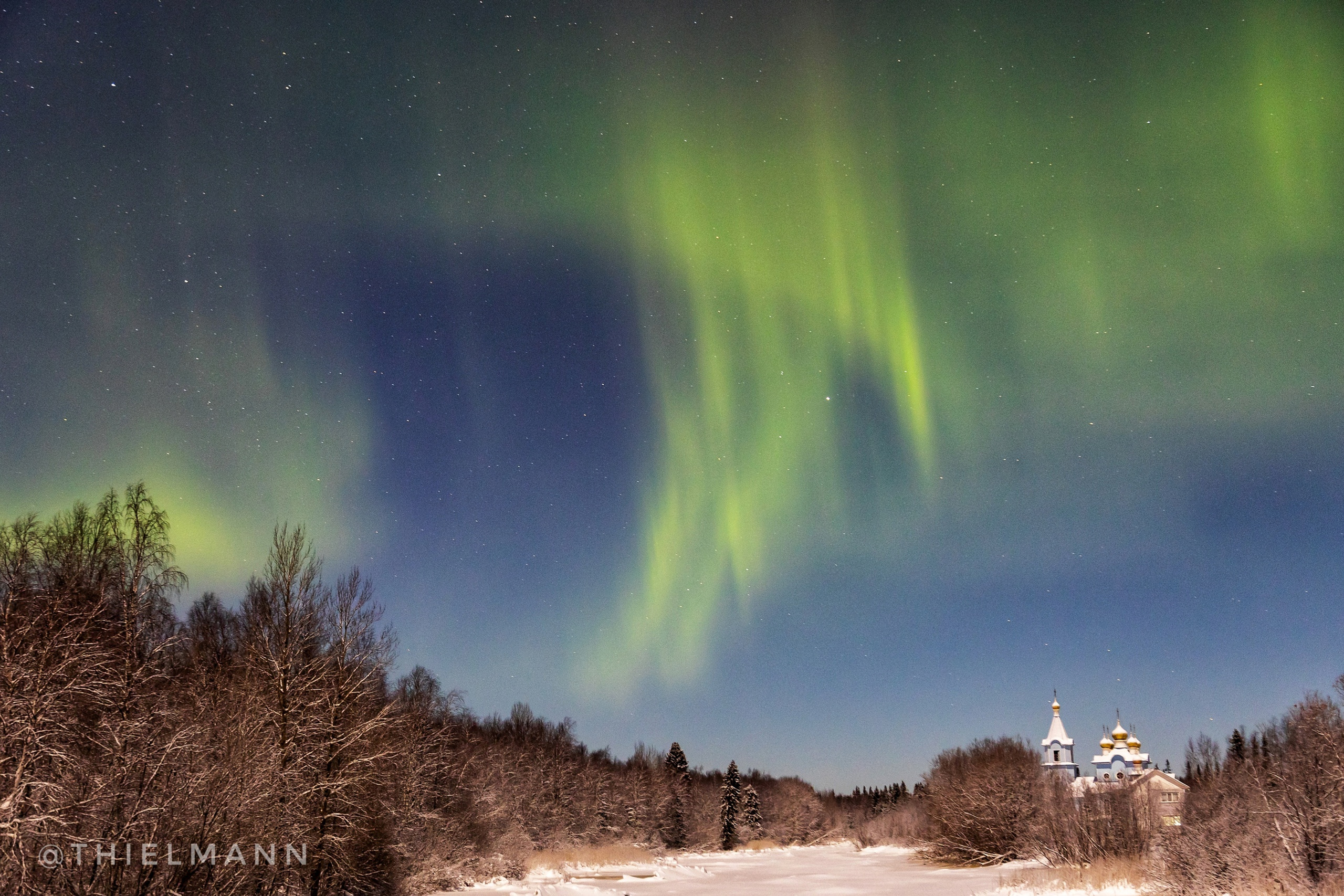 Норильск Северное сияние 2023