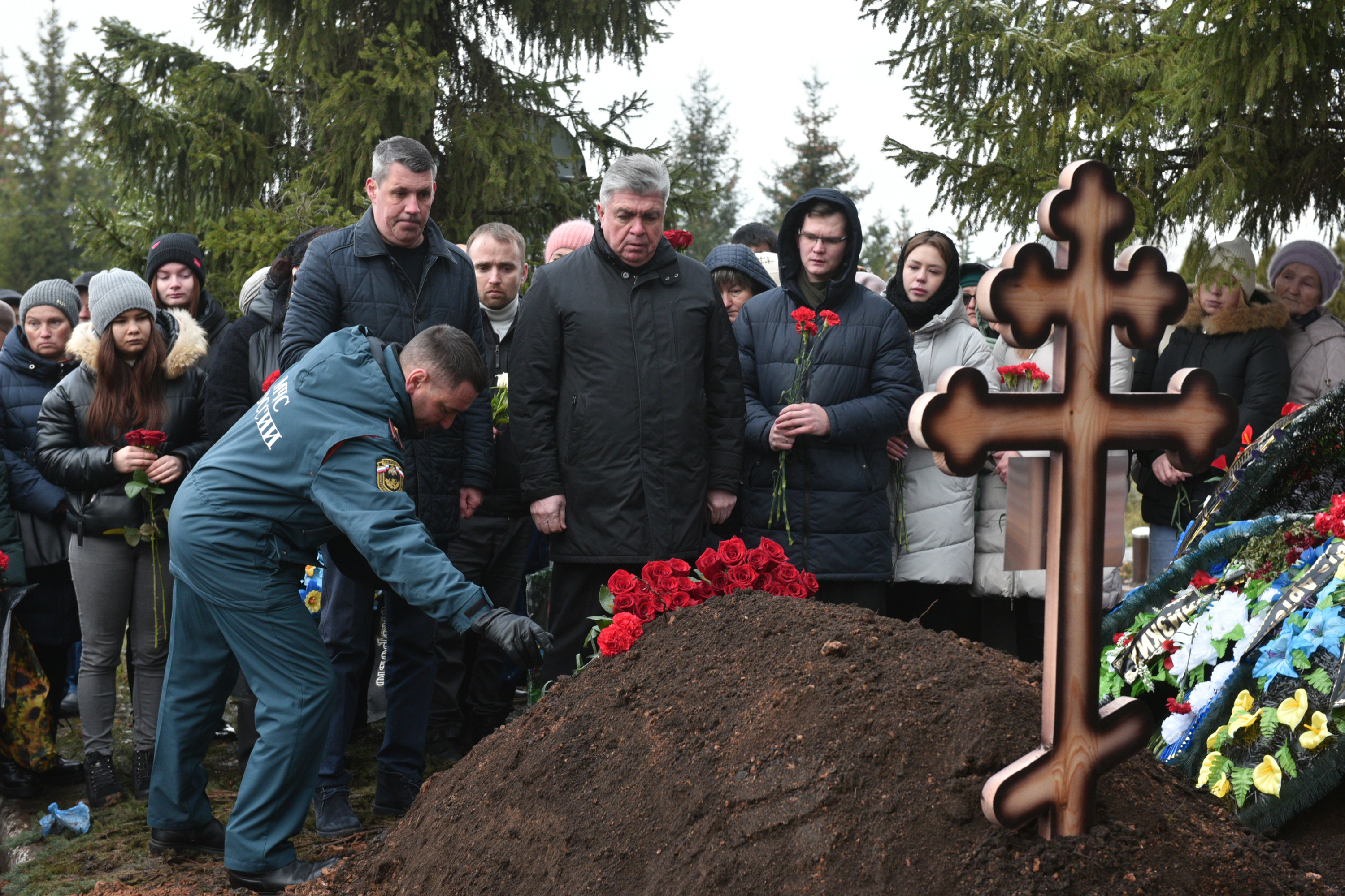 Могилы погибших на Украине