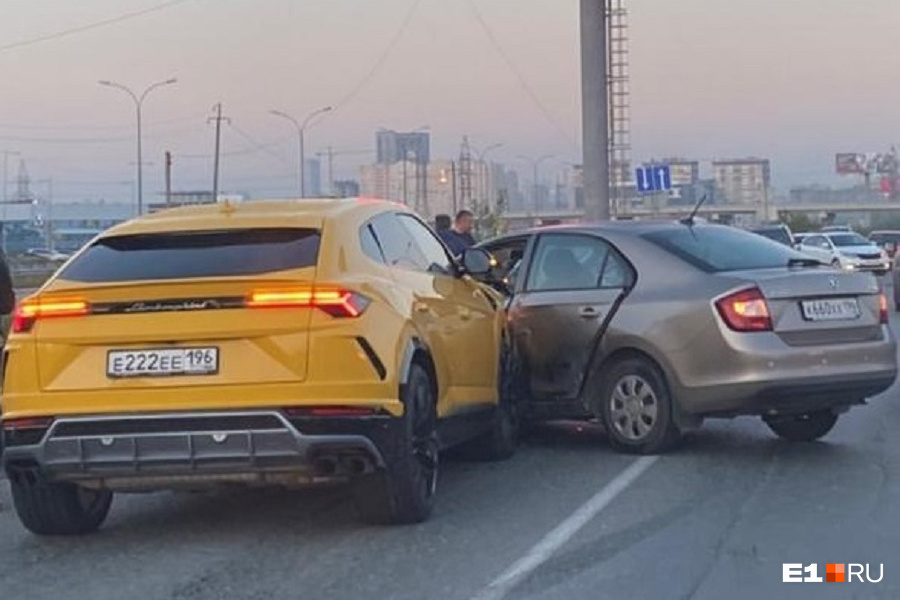 Авария Lamborghini Urus