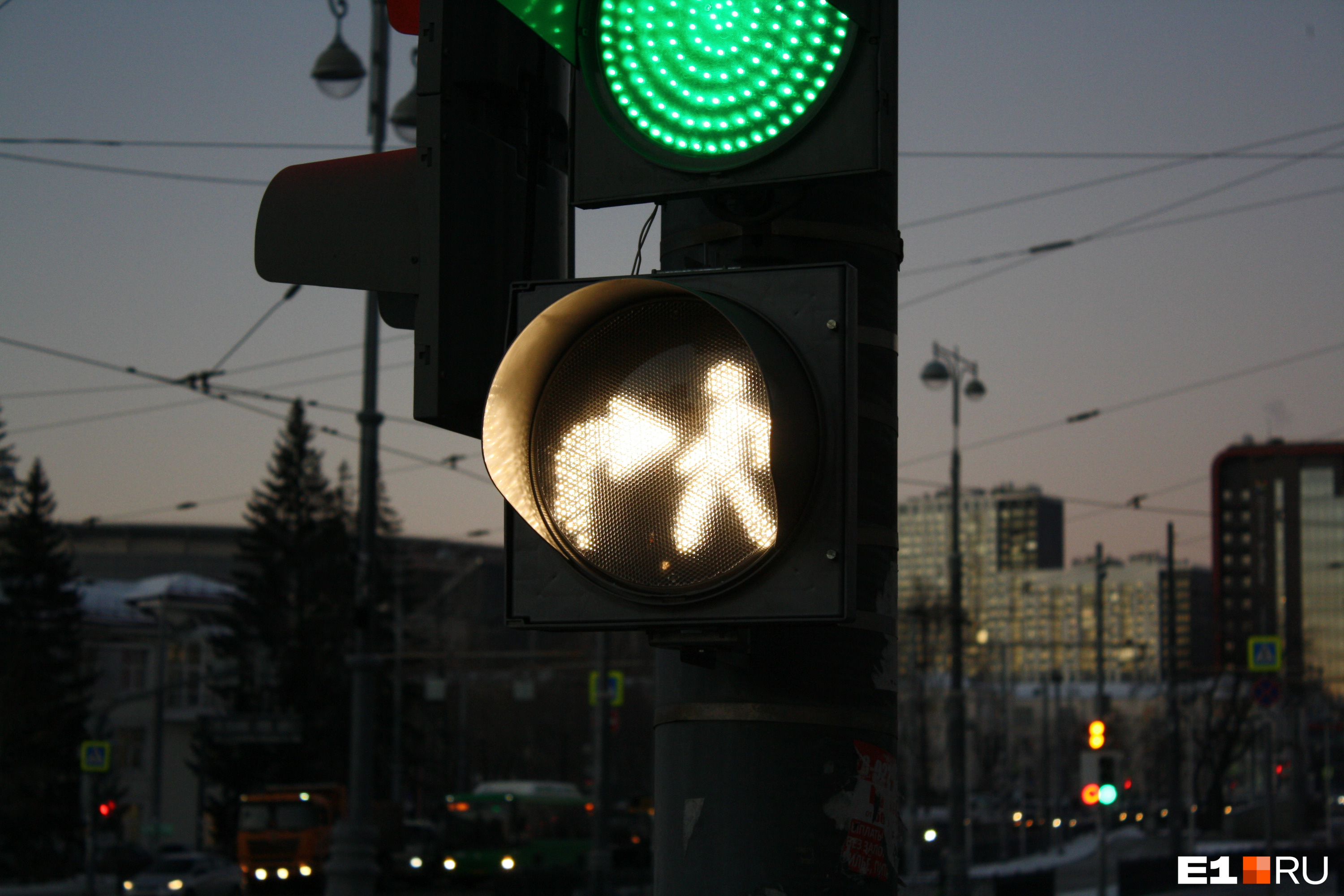 Новые светофоры для пешеходов