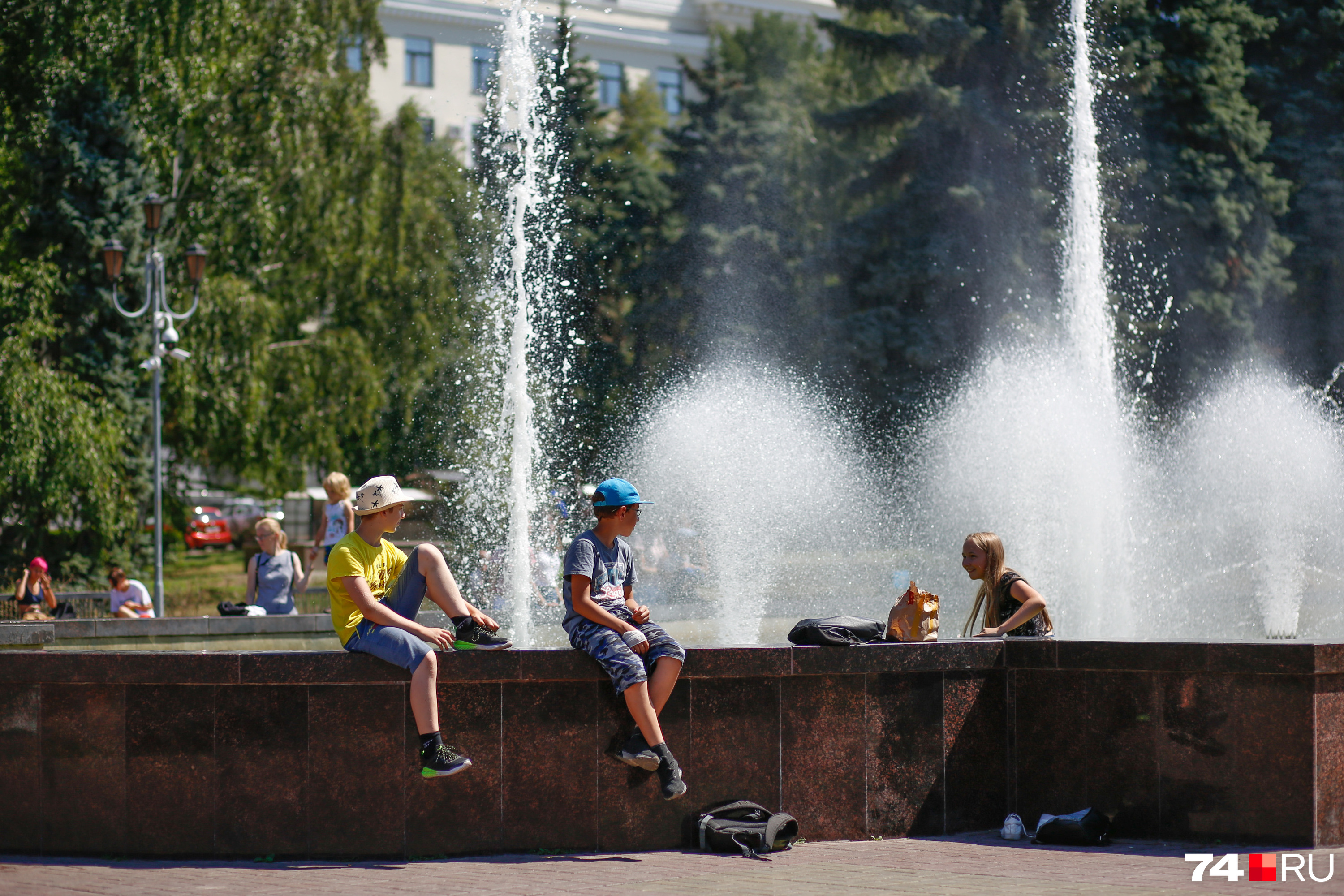 Аномальная жара Челябинск