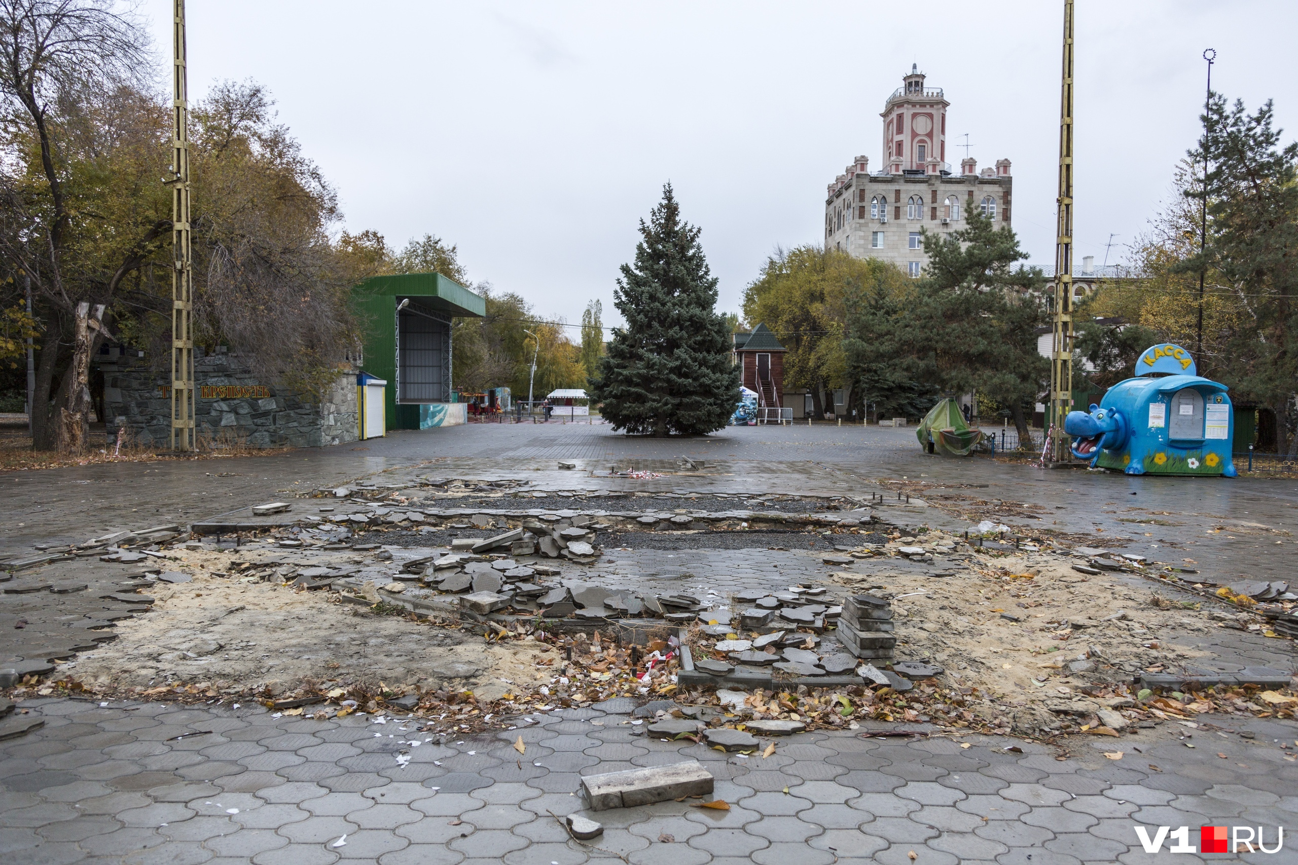 Комсомольский сад Волгоград