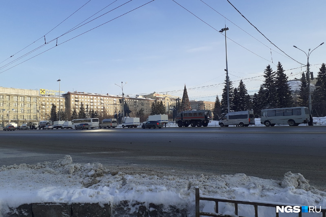 площадь ленина новосибирск сегодня