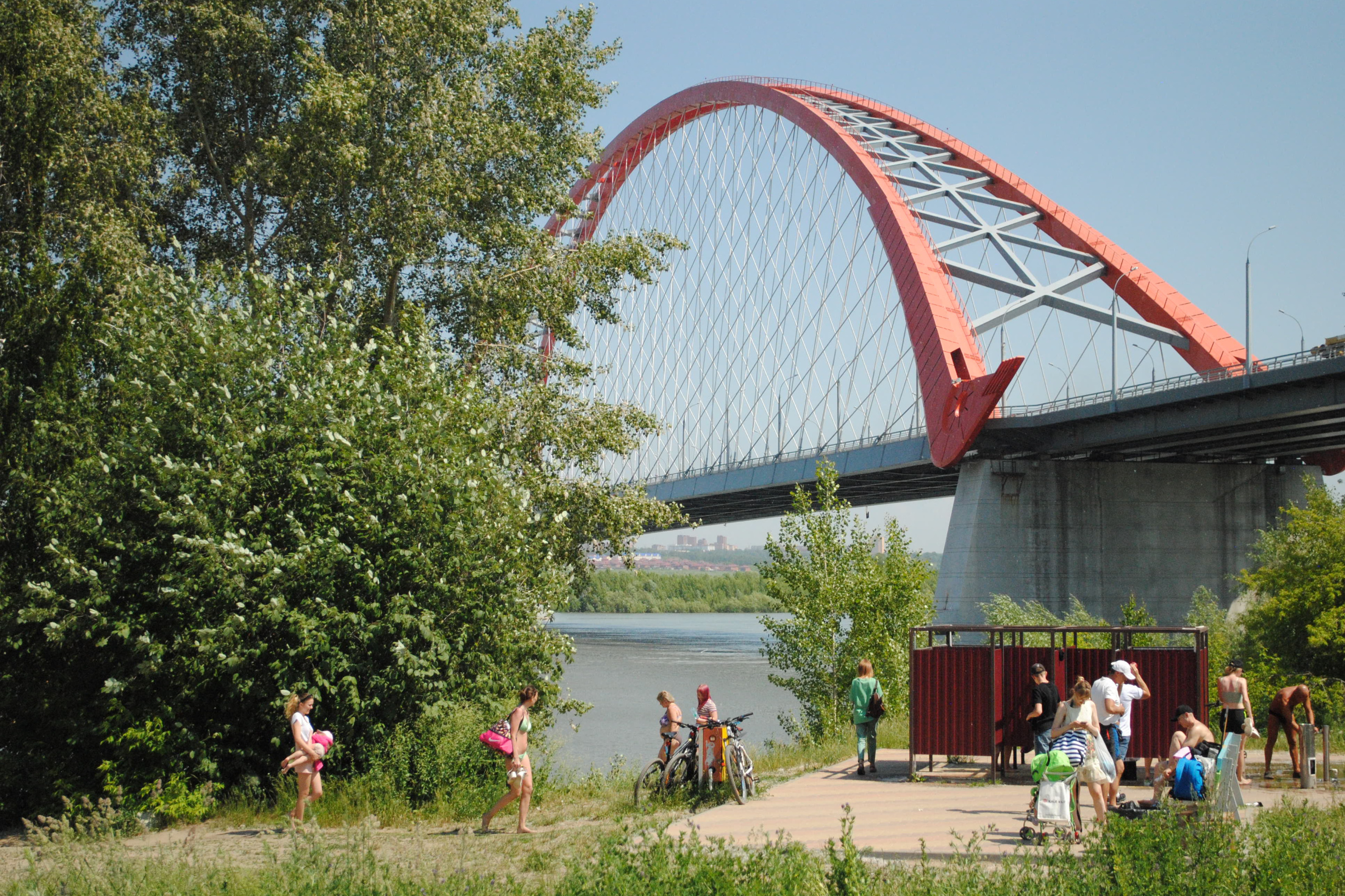 бугринский пляж новосибирск