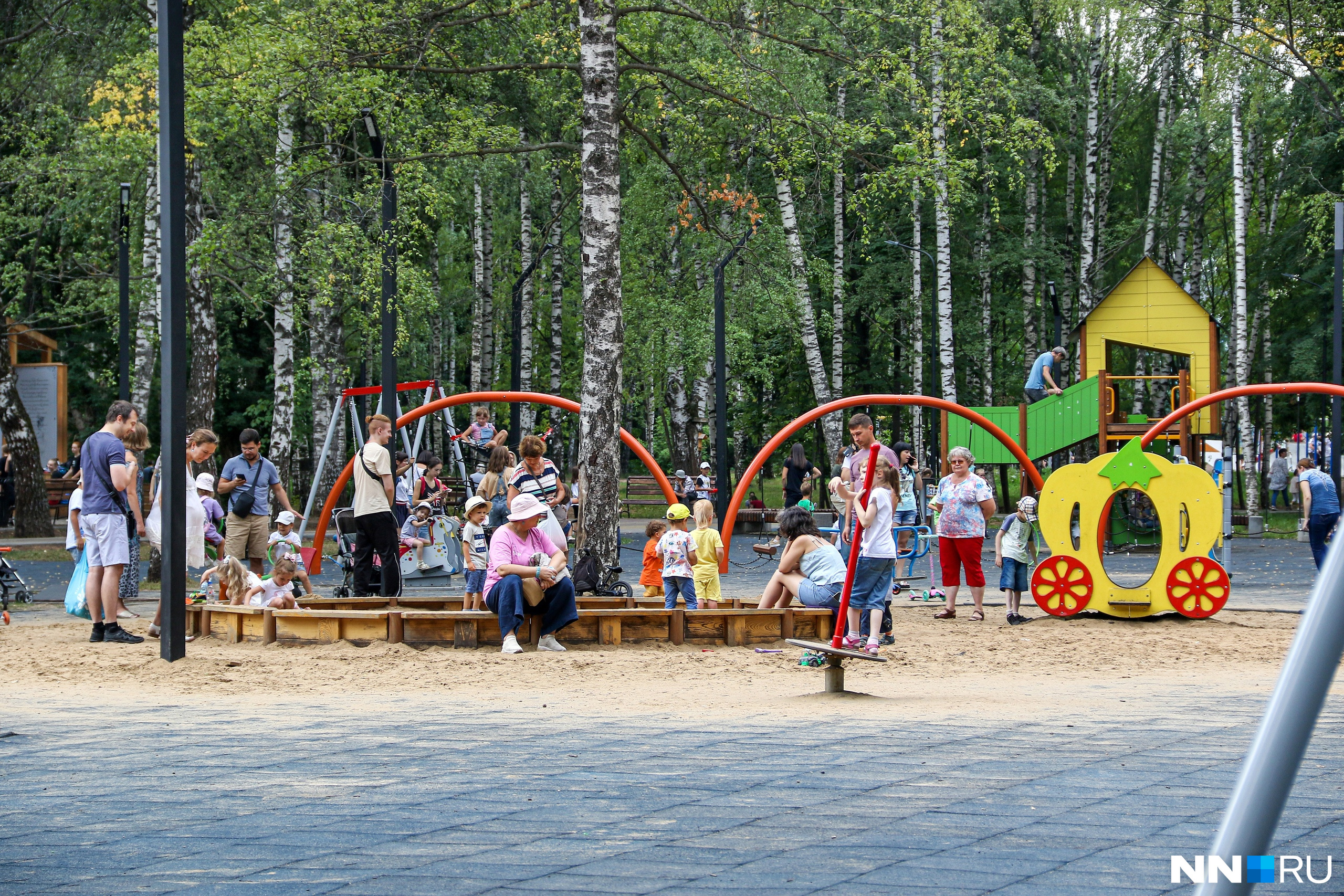 парк пушкина в нижнем новгороде