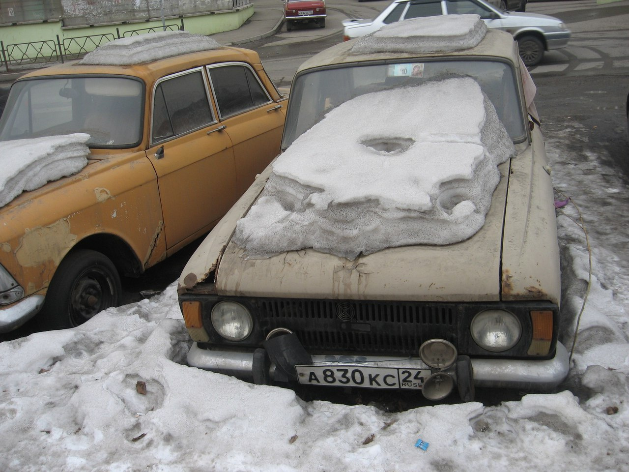 Брошенный автомобили Красноярск