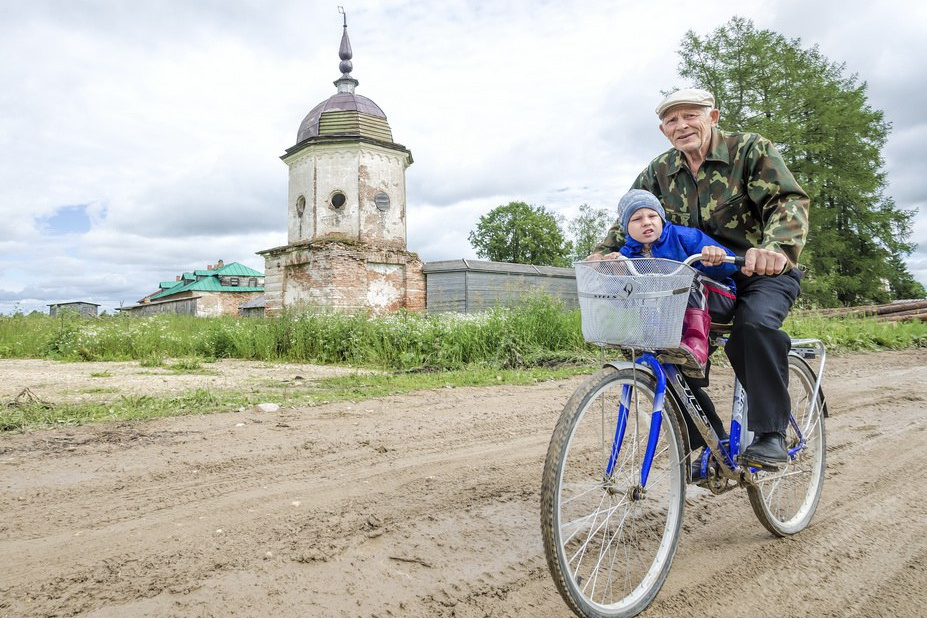 Деревня Ошевенский Погост