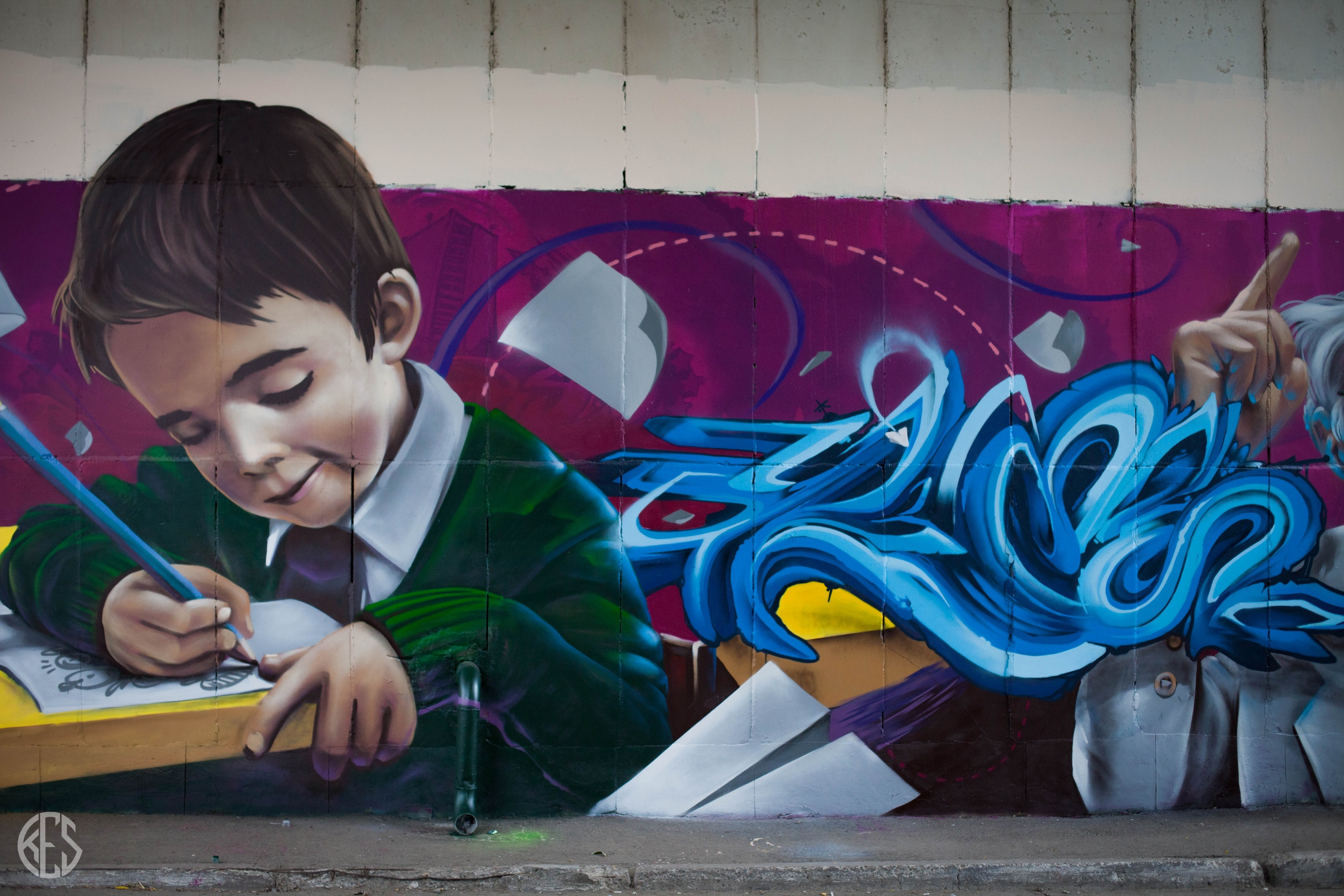 Красивые граффити которые рисуют подростки