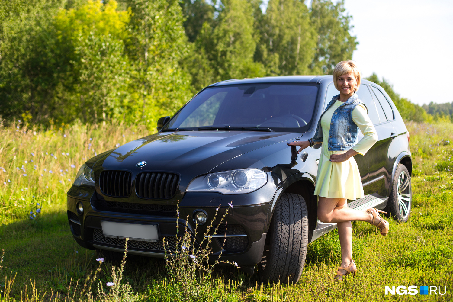 BMW x5 e70 за рулем