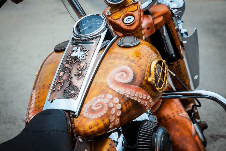 Steampunk Harley Davidson