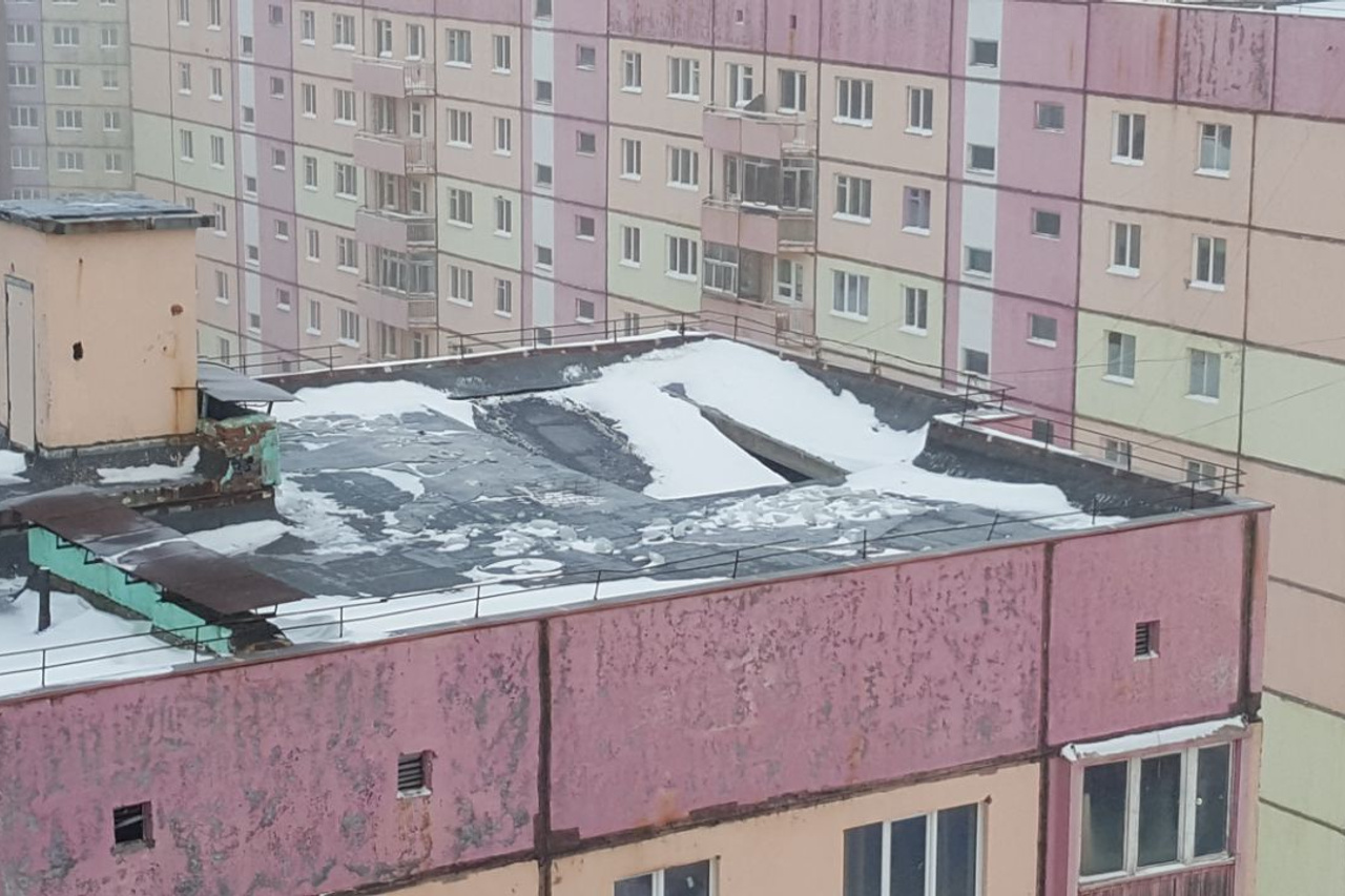 Крыши панельных домов