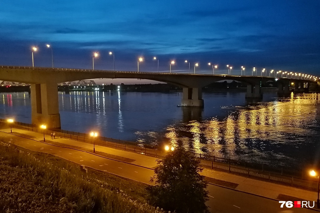 октябрьский мост в ярославле