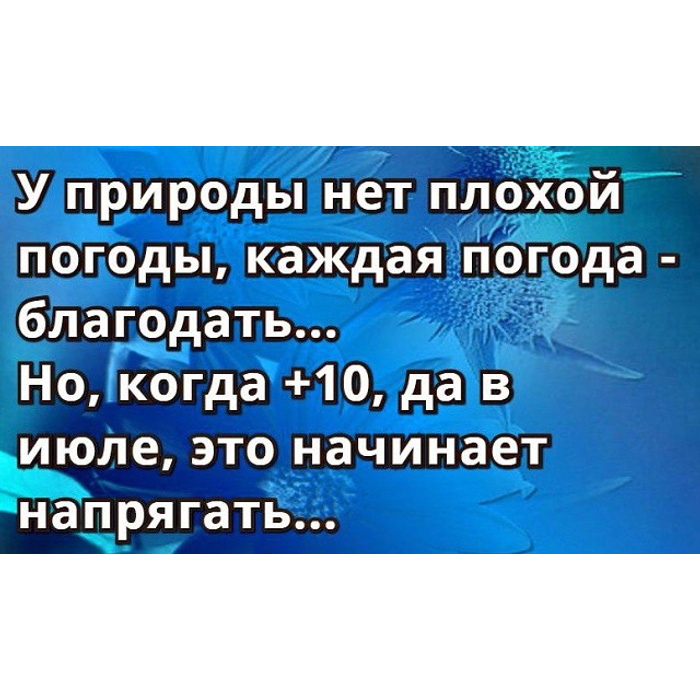 Всякая погода благодать картинки