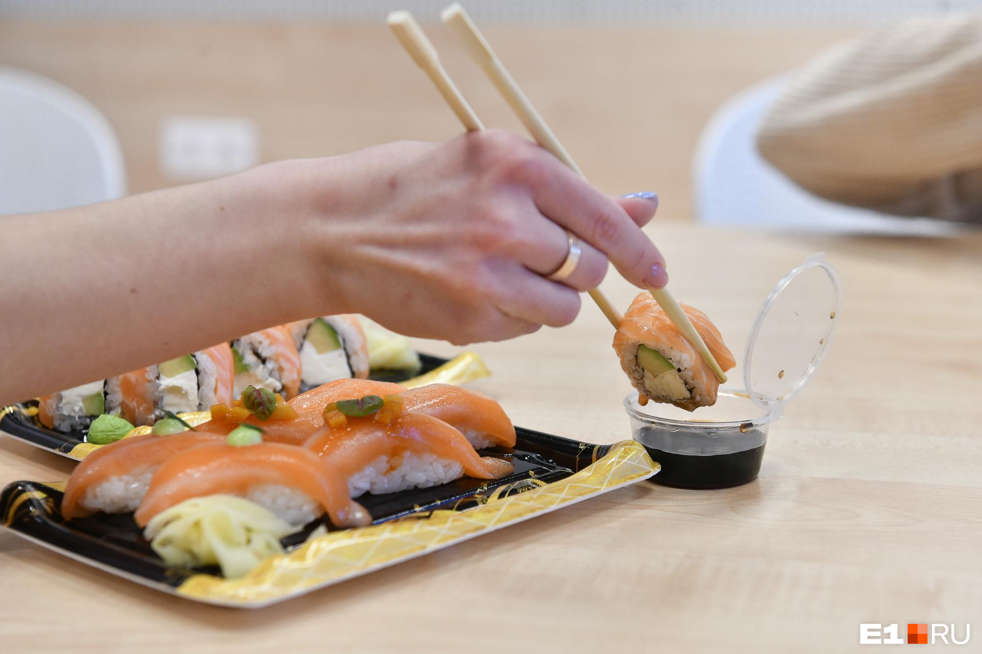 Самые вкусная суши в челябинске (106) фото