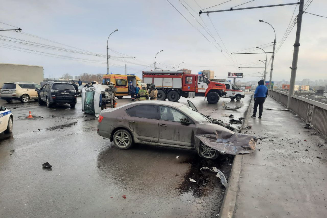 димитровский мост в новосибирске