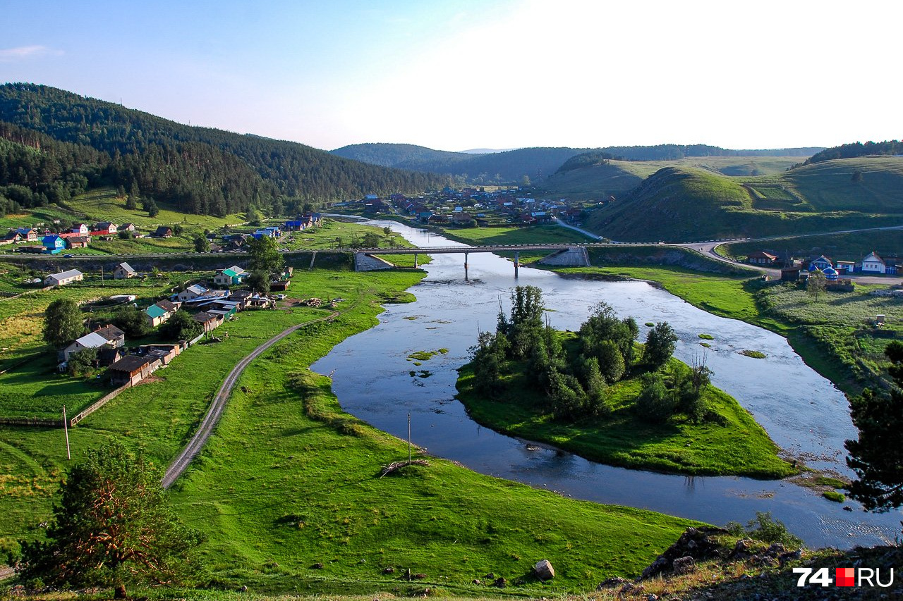 Карта куса челябинская область