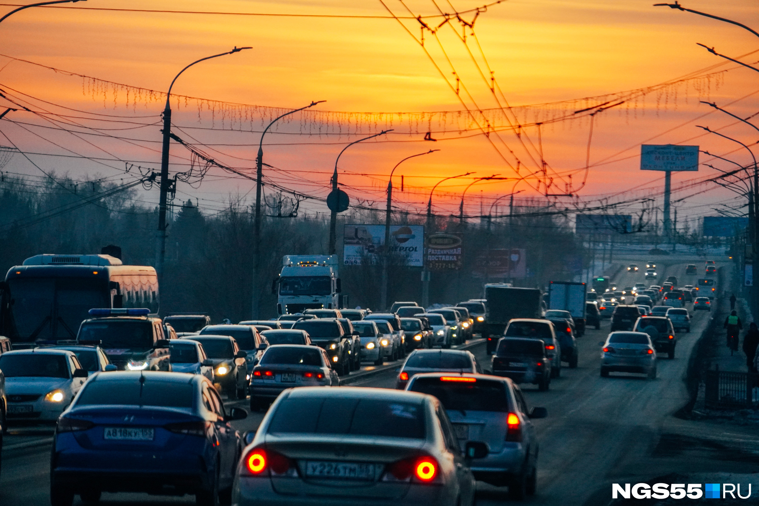 ленинградский мост в омске