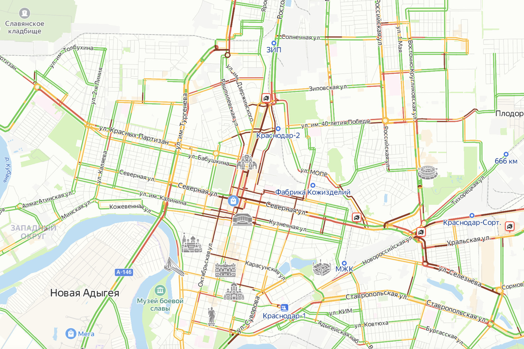 Тэц краснодар карта