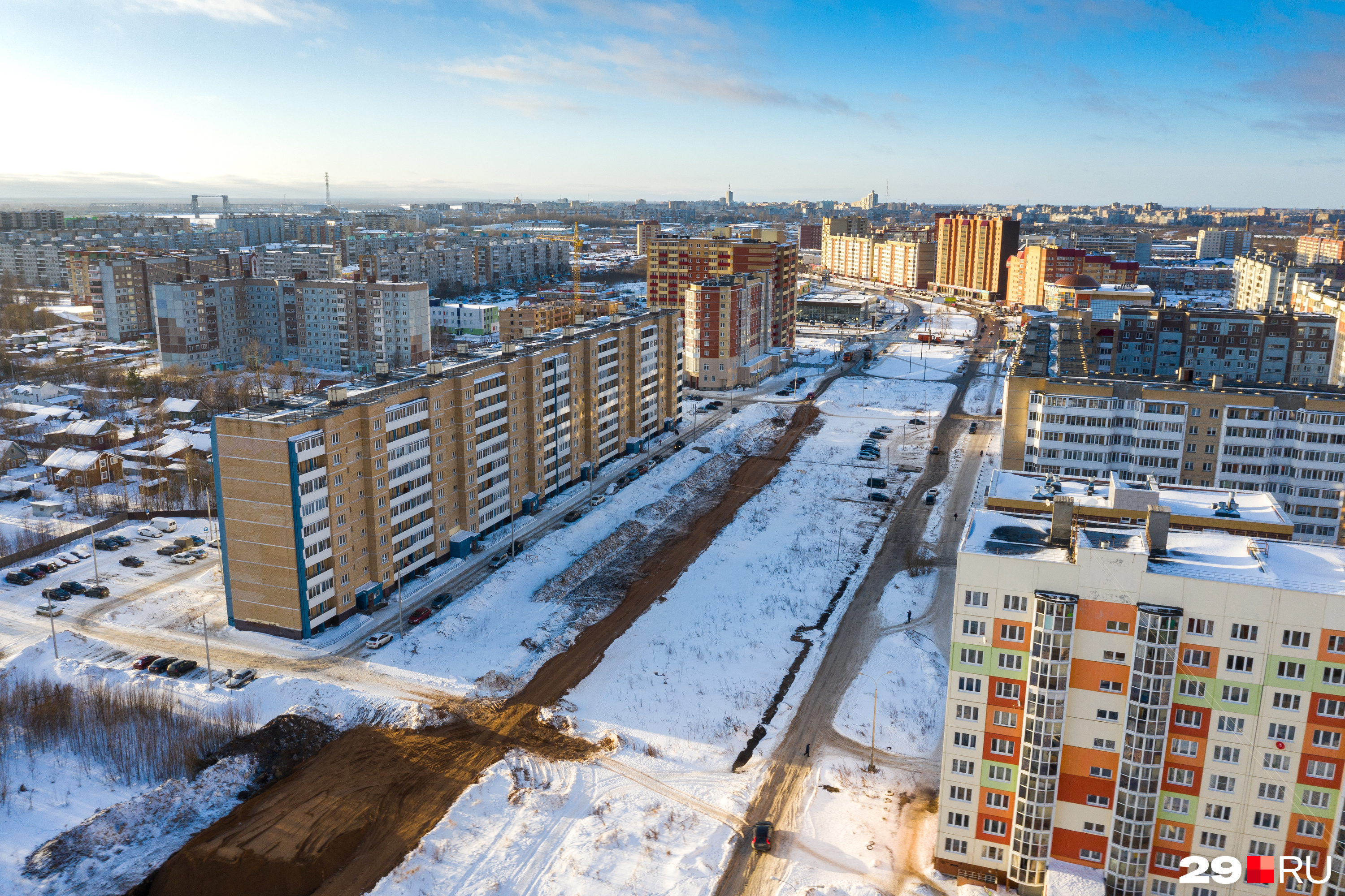 План продолжения московского проспекта в набережных челнах