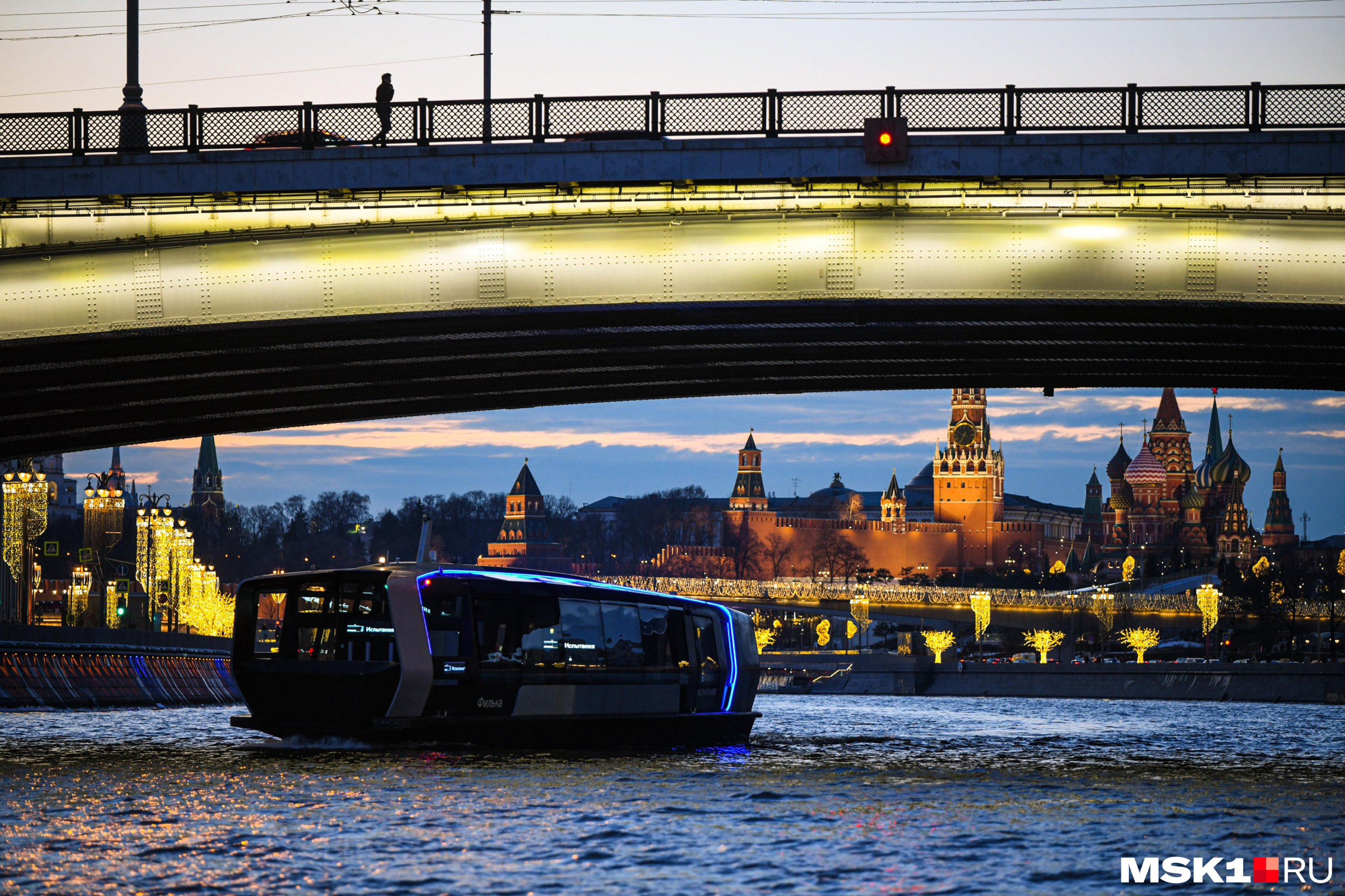 речной трамвай в москве