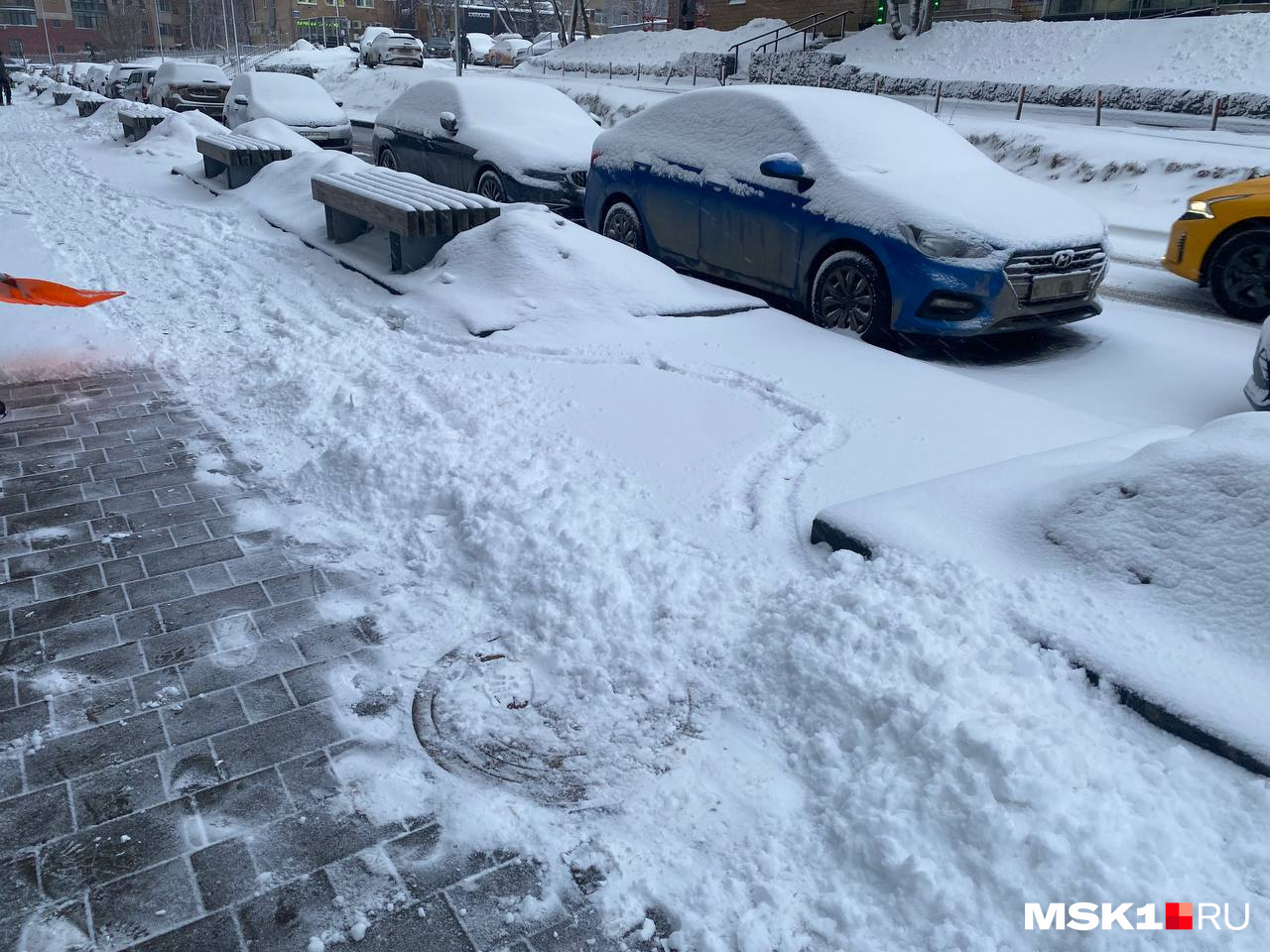 в москве выпал снег сегодня