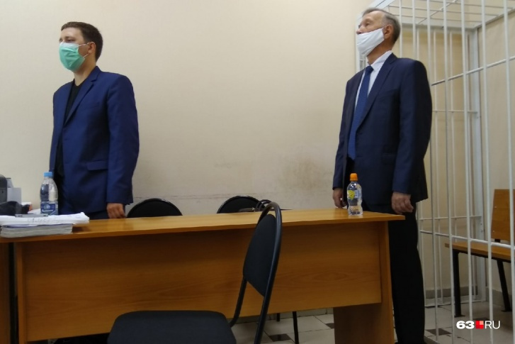 Приговор бывшему директору РКЦ «Прогресс» (на фото справа) огласили 14 июля 2021 года