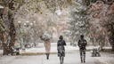 Как выглядит первый снег в Новосибирске — 10 белых и холодных фото