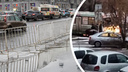 «Пассажиры были внутри»: водители автобуса и «Лады» устроили драку на дороге в Новосибирске — видео инцидента