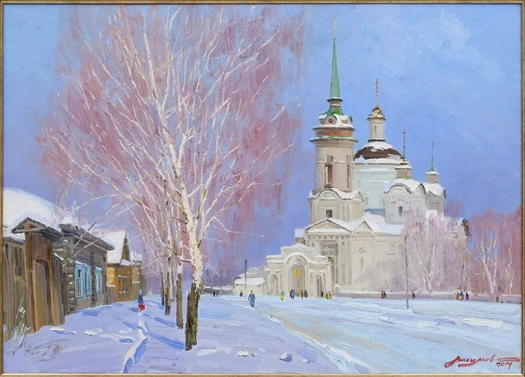 Картину Дмитрия Васильева продали за 400 тысяч рублей