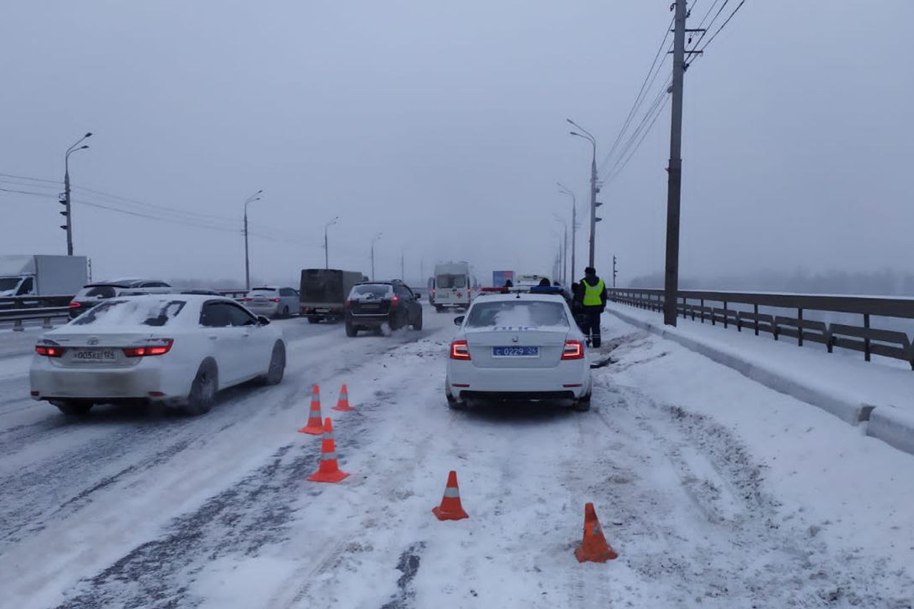 авария на мосту сегодня