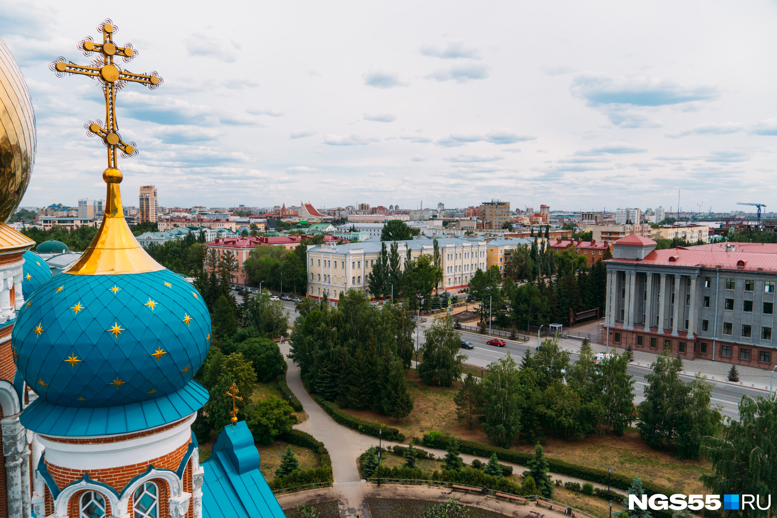 Омск соборная площадь сегодня