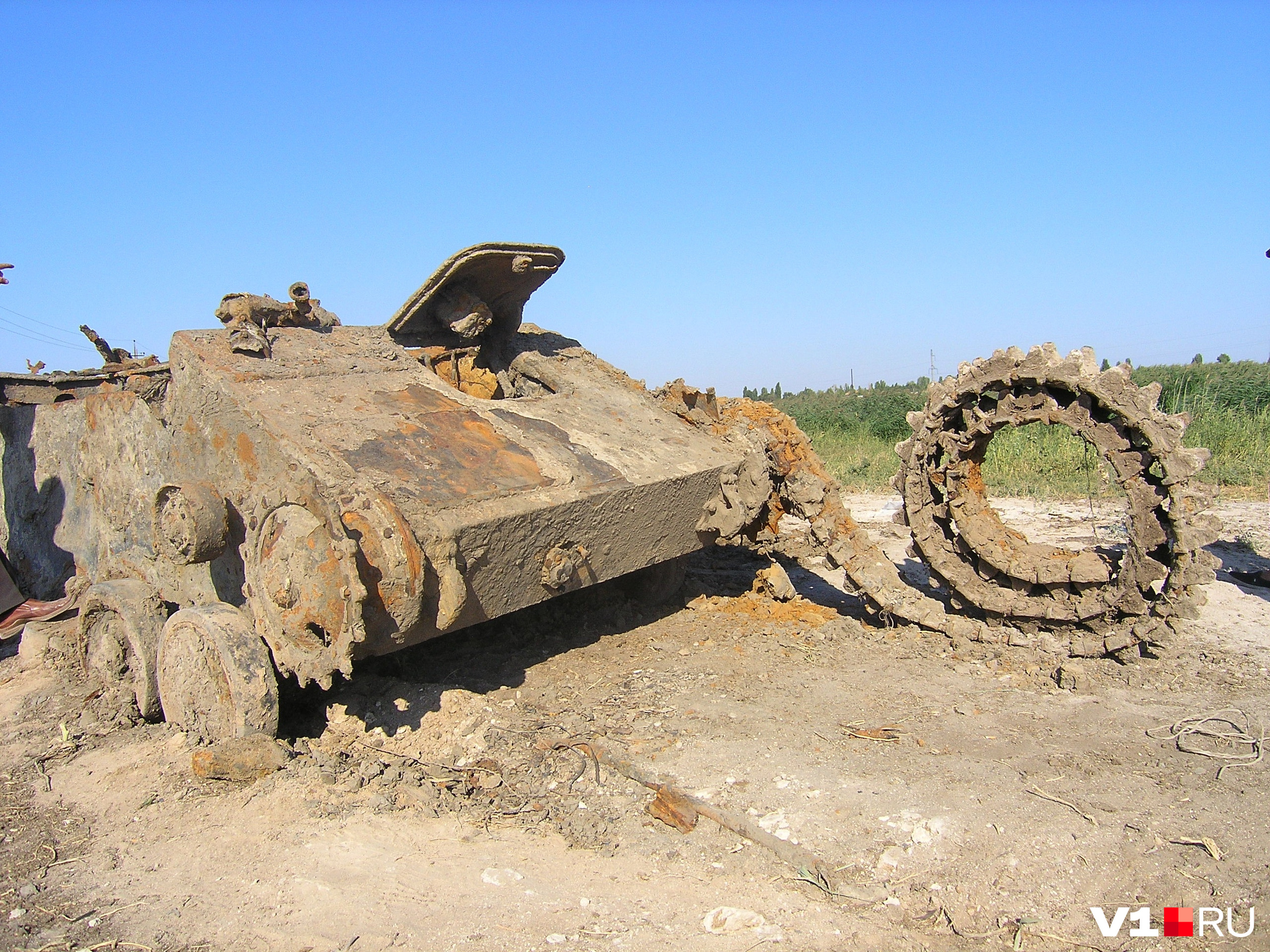 Так танк выглядел в конце лета-2007