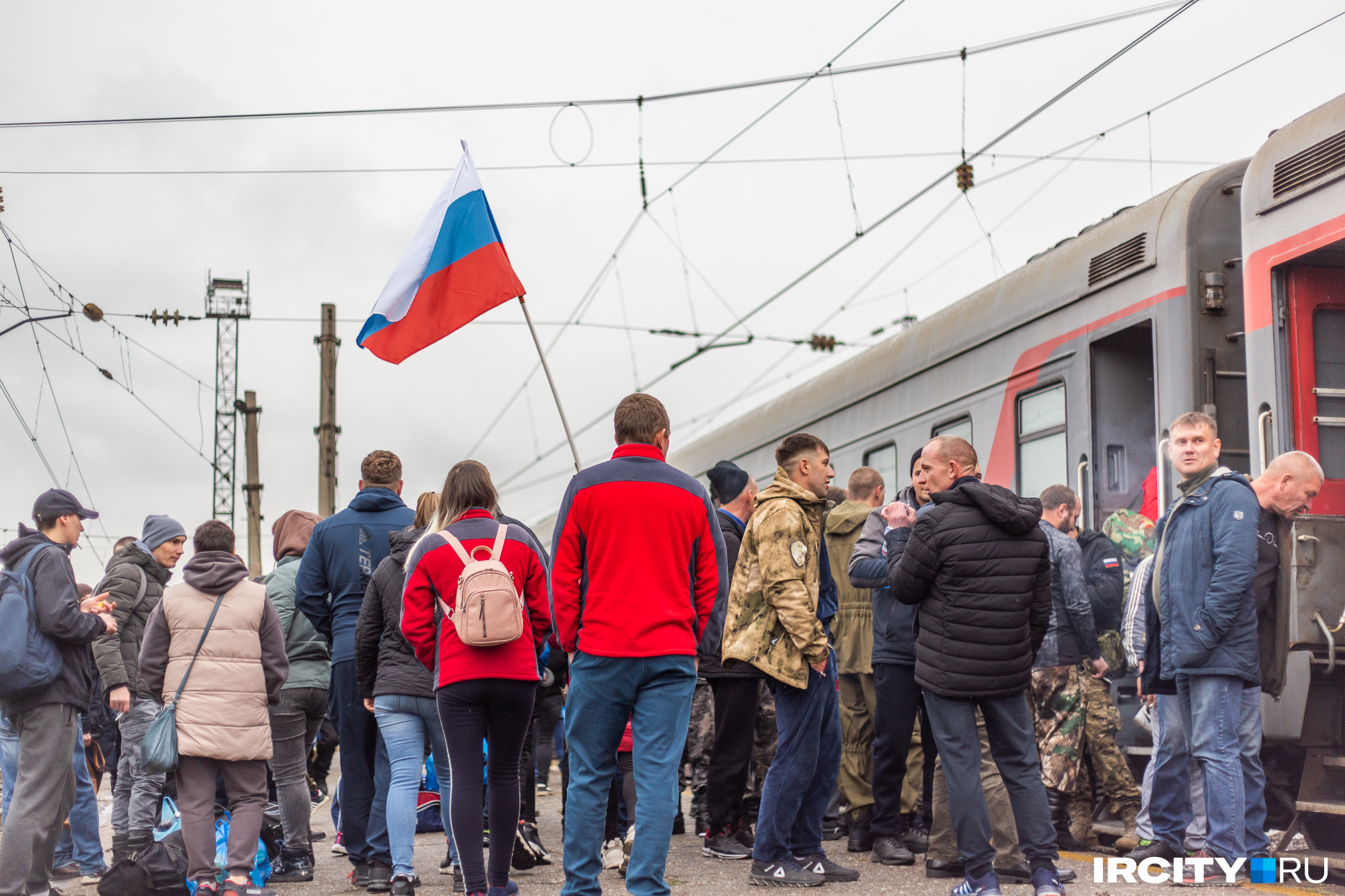 Новые группы мобилизованных из Приангарья отправили в Новосибирск