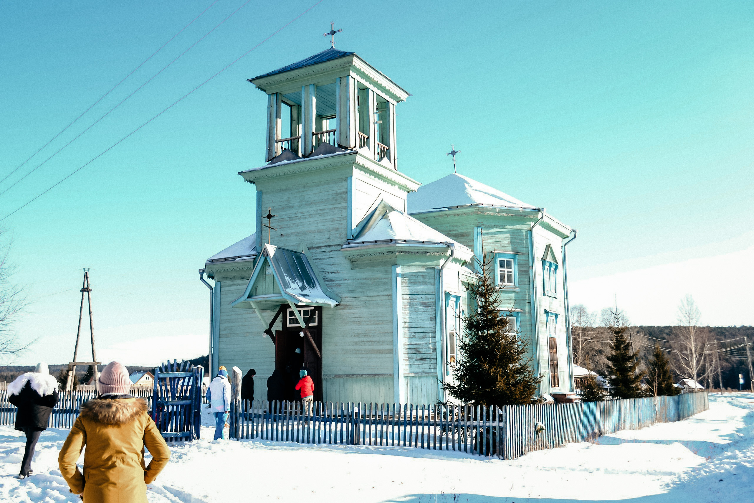 Церковь восстановили в 2002 году