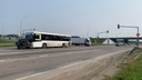 «Водитель не уступила дорогу»: рейсовый автобус <nobr class="_">№ 106</nobr> протаранил Suzuki Grand Vitara на Северном объезде