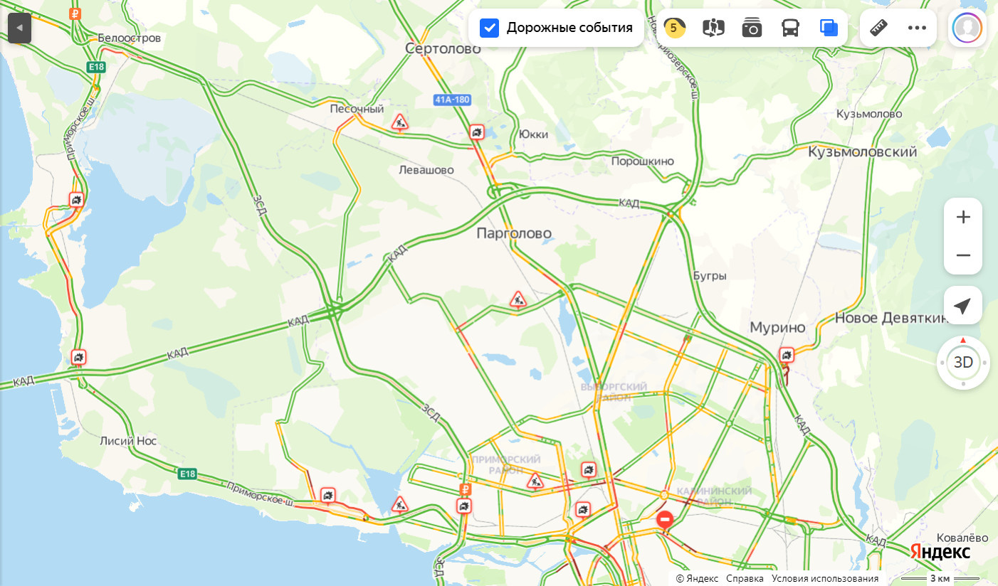 Трасса м32 спб схема на карте