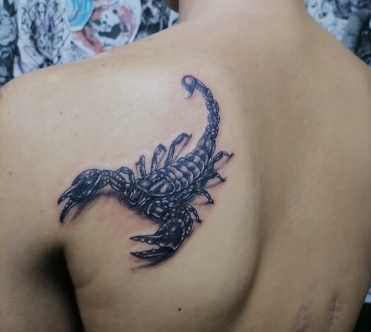 Значение татуировок со знаком Зодиака Скорпион (45+ фото)