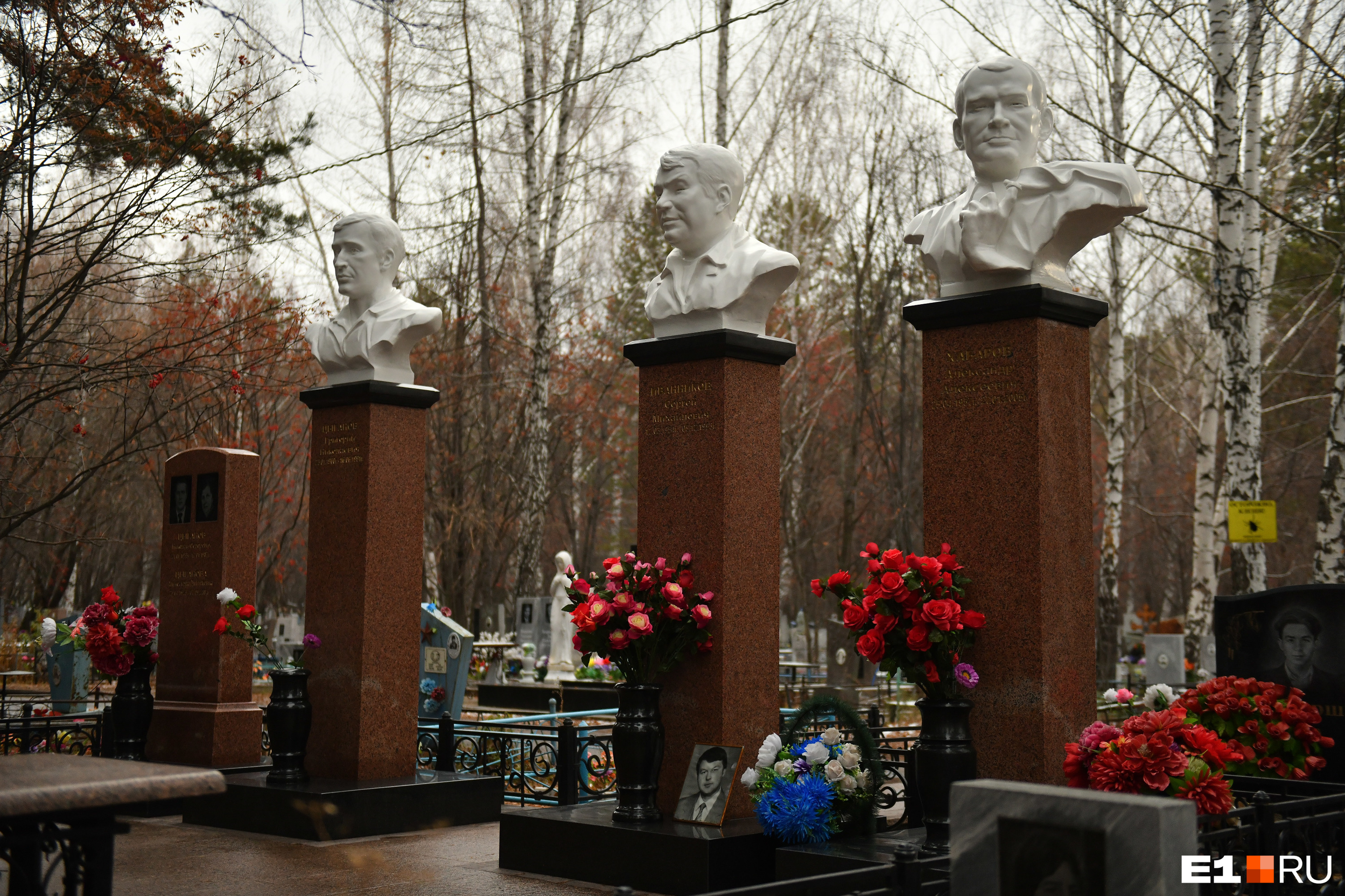 Лидеры ОПС «Уралмаш» похоронены на Северном кладбище
