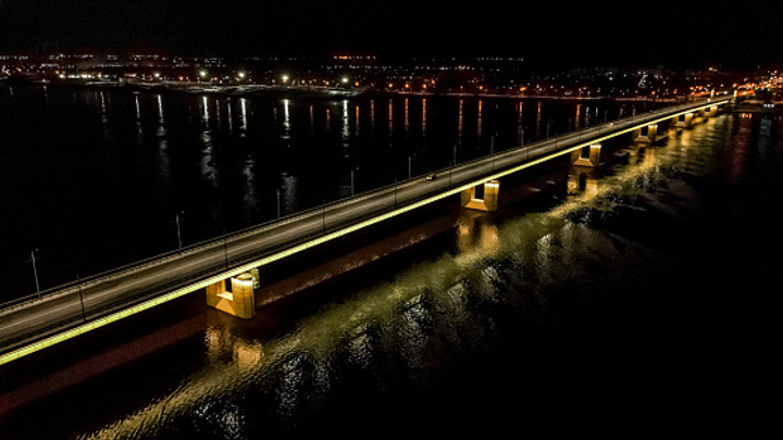 В Архангельске вновь закроют для проезда Краснофлотский мост