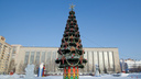 В Новосибирске до середины декабря установят праздничные ели в трех новых местах
