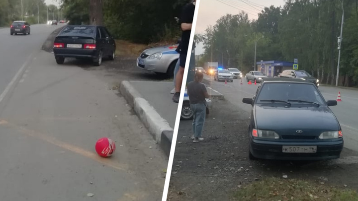 «Выбежал за мячом»: в Октябрьском районе молодой водитель сбил мальчика