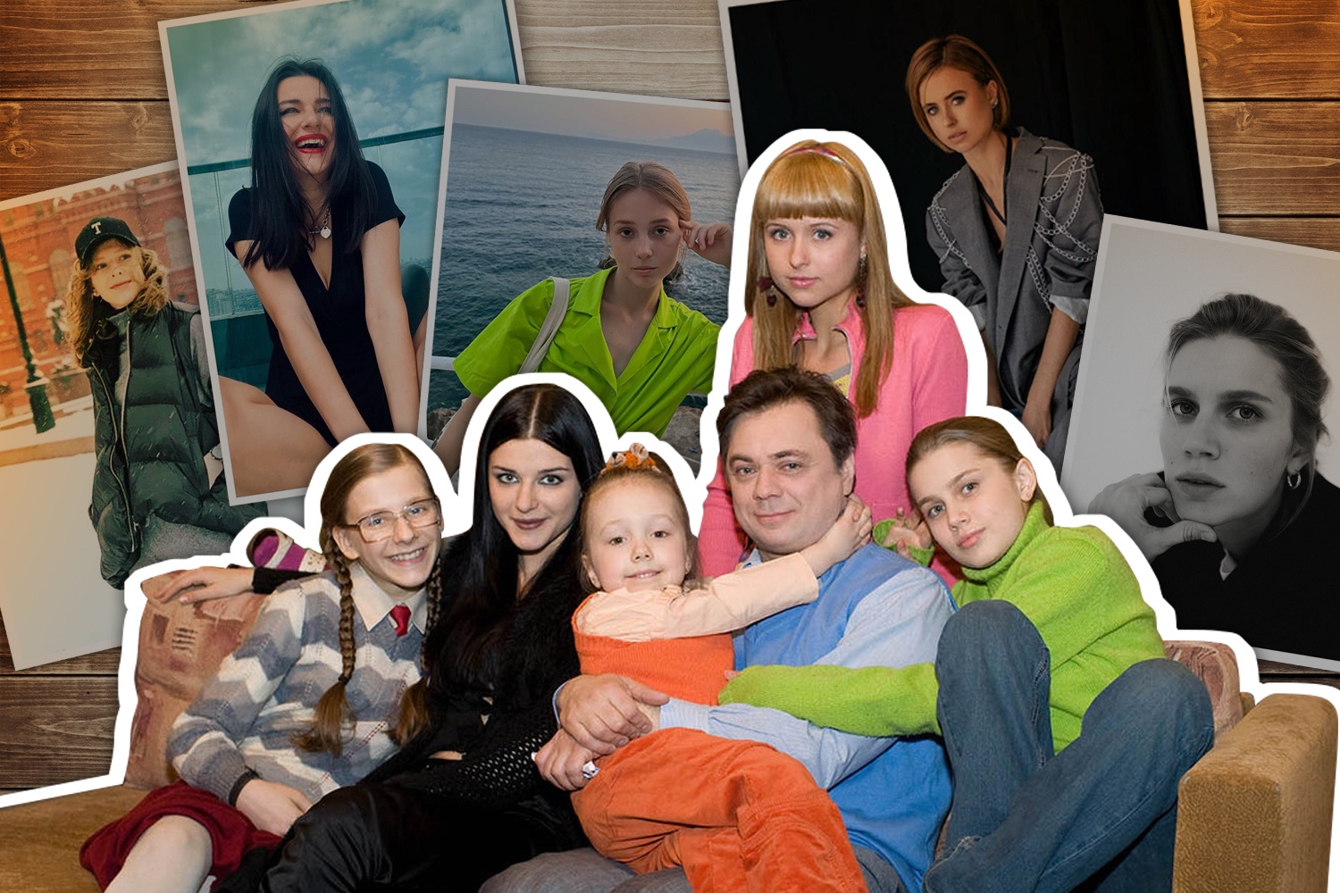 Веник и его дети на свежих кадрах нового сезона «Папиных дочек»